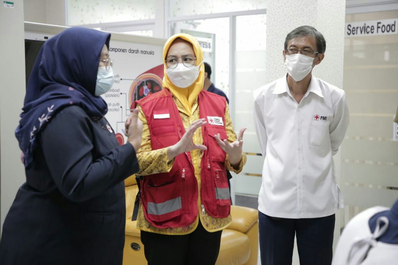 Walikota Airin Hadiri Pencanangan Gerakan Nasional Pendonor Plasma Konvalesen di PMI Kota Tangsel