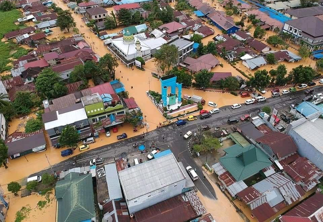 1.385 Sekolah Rusak Akibat Banjir yang Melanda Kalimantan Selatan