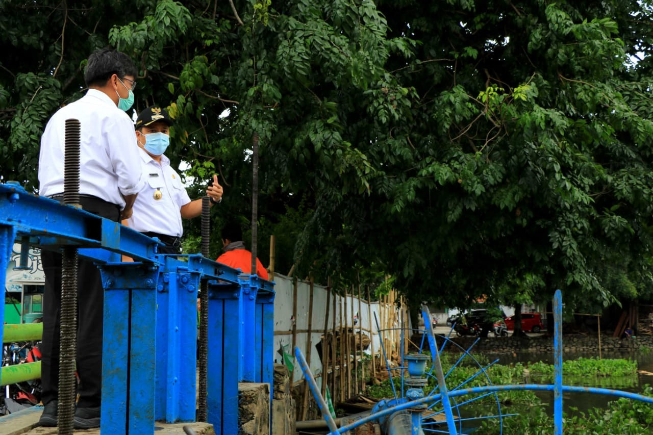 Wali Kota Tangerang Tinjau Penampungan Air Sebagai Antisipasi Tingginya Intensitas Curah Hujan