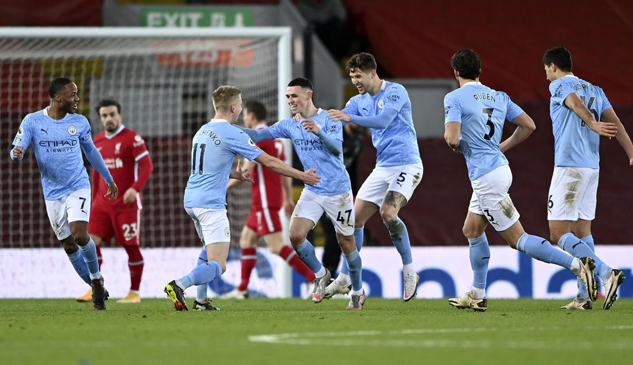 Manchester City Membantai Liverpool dengan Skor 4-1