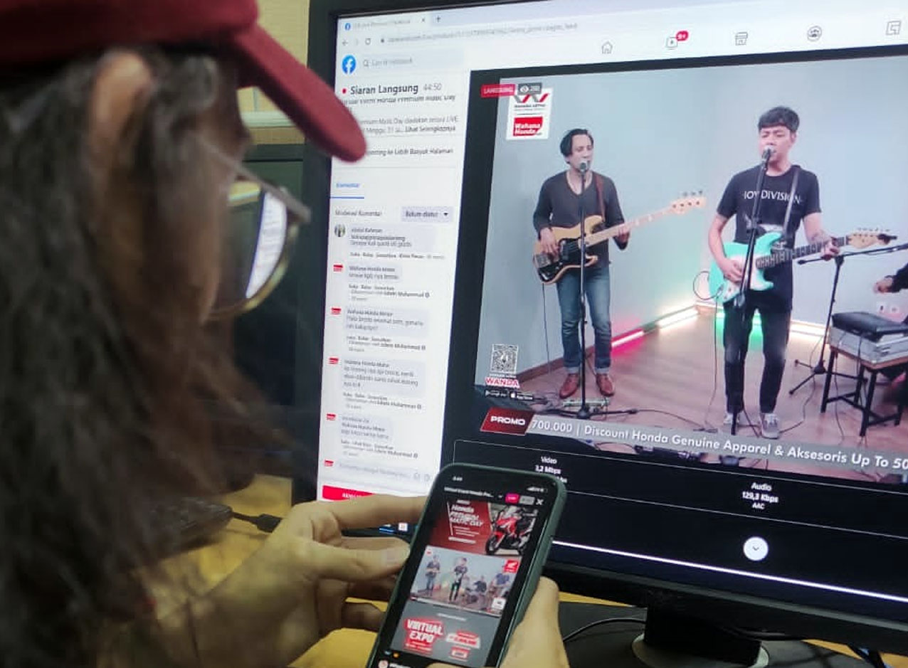 Live Virtual, Wahana Jaga Kedekatan Konsumen Premium Matic Honda