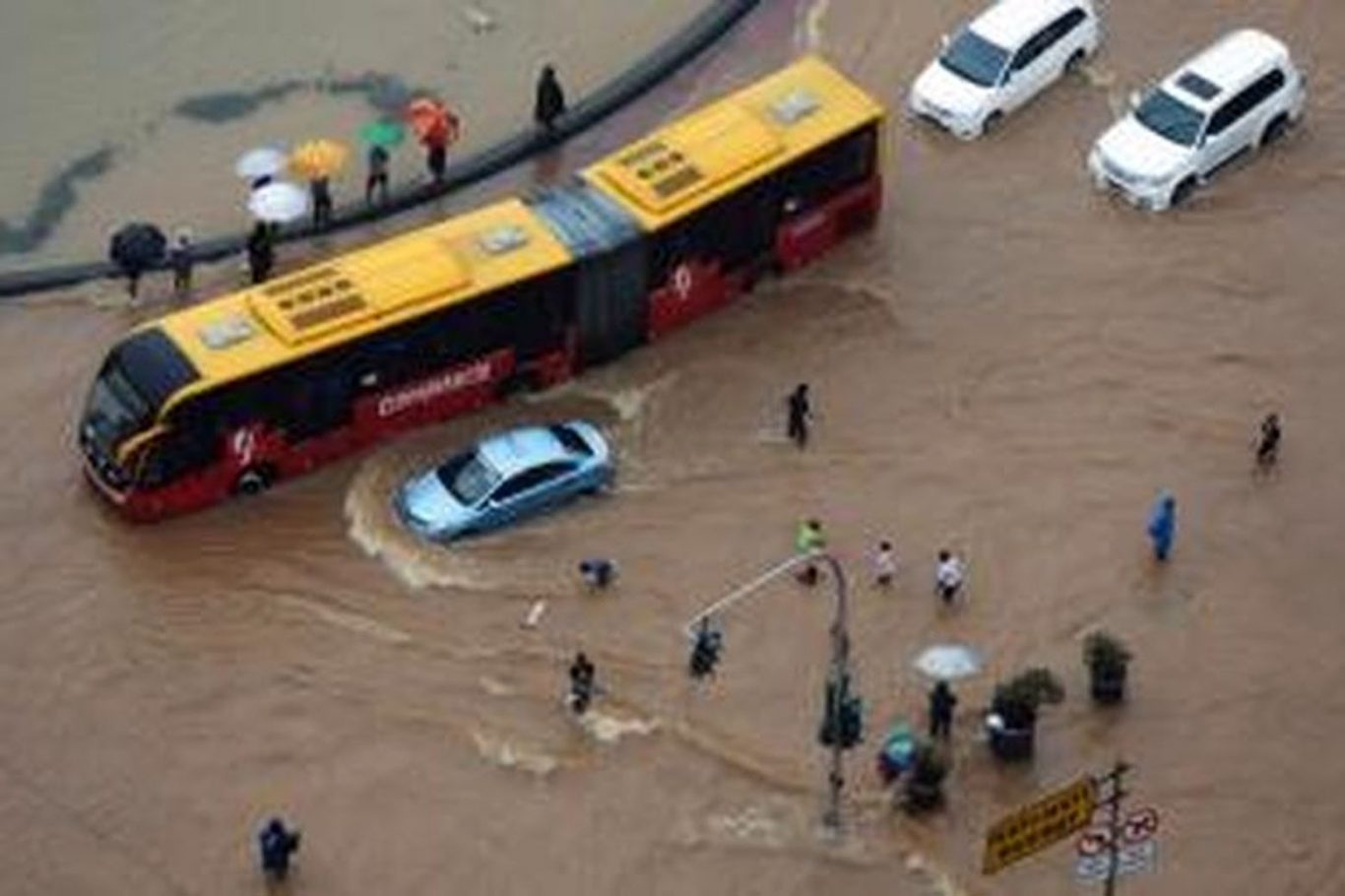 Dilanda Banjir, Lalu Lintas di DKI Jakarta Terganggu