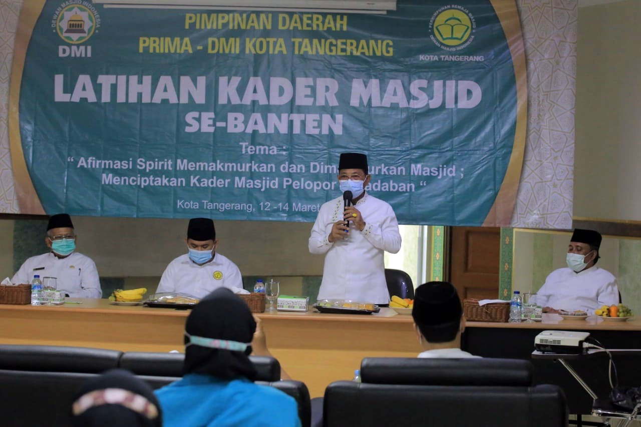 Wakil Walikota Tangerang Buka Kegiatan Latihan Kader Masjid Se-Banten