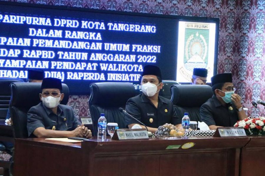 Walikota Arief Apresiasi Terbentuknya Dua Raperda Inisiatif DPRD Kota Tangerang