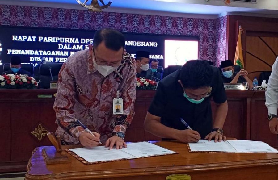 Masalah Perdata dan TUN, DPRD Kota Tangerang Teken MoU Dengan Kejaksaan