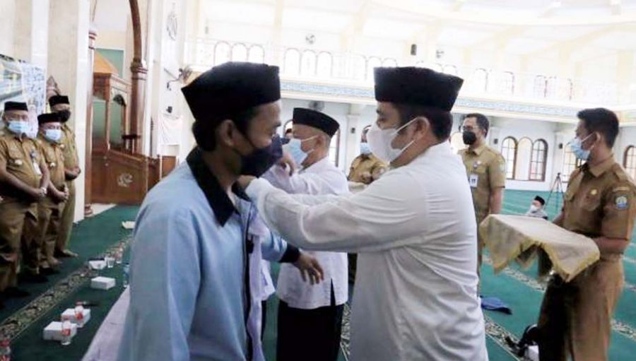 Walikota Arief Launching Pemberantasan Buta Huruf Al-Qur'an Bagi Lansia