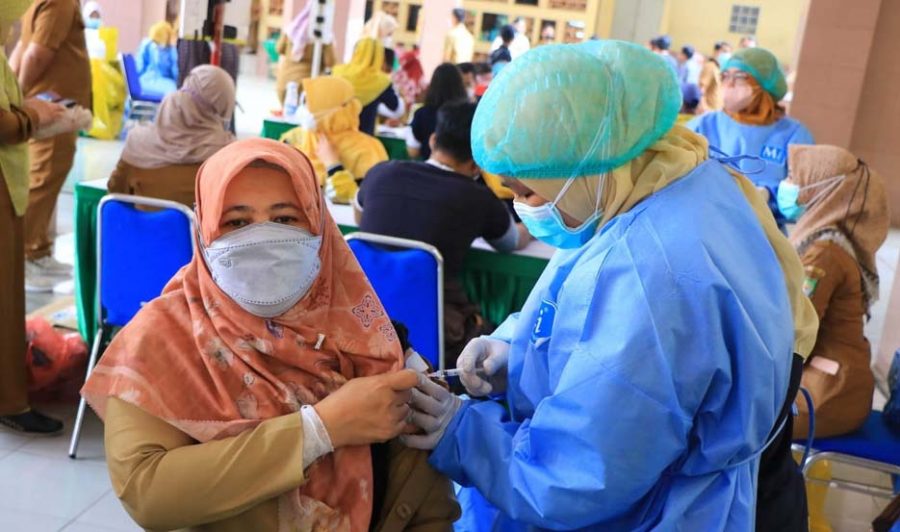 Pemkot Tangerang Gelar Vaksinasi Booster Sasar Petugas Pelayanan Publik