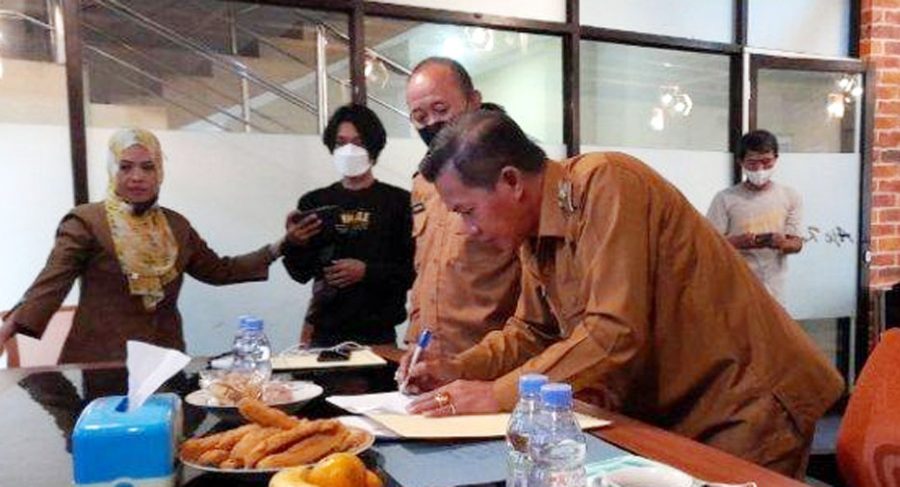 Walikota Syafrudin Tandatangani MoU Pengelolaan Banten Lama