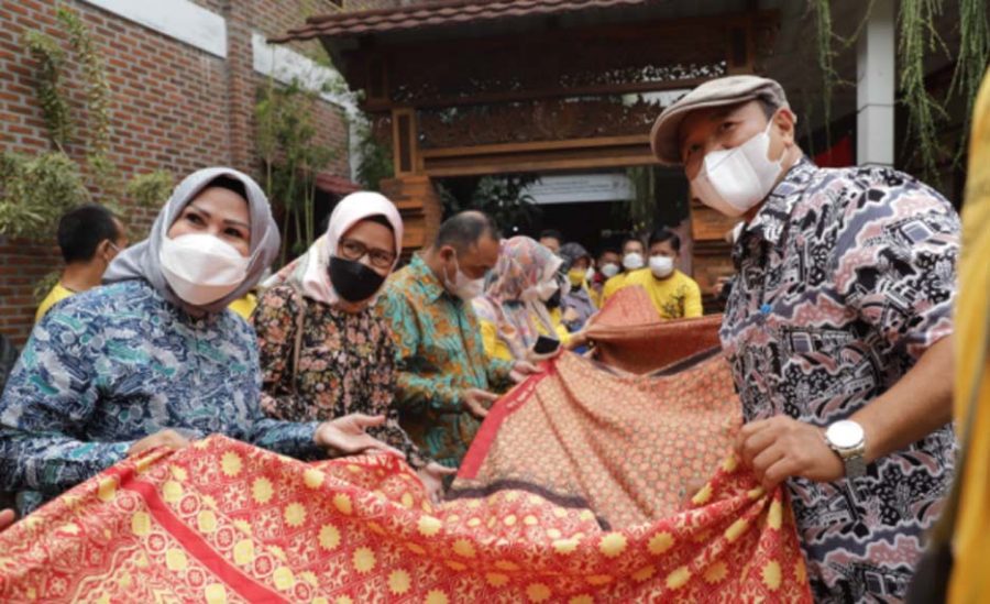 Puluhan Warga Dilatih untuk Ciptakan Batik Khas Kabupaten Serang