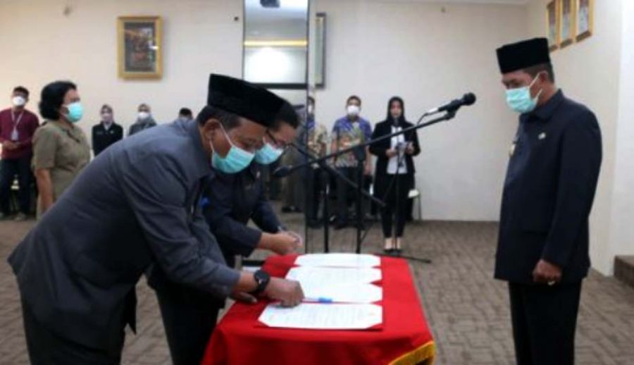 Walikota Syafrudin Lakukan Pelantikan Sejumlah Jabatan Pemkot Serang