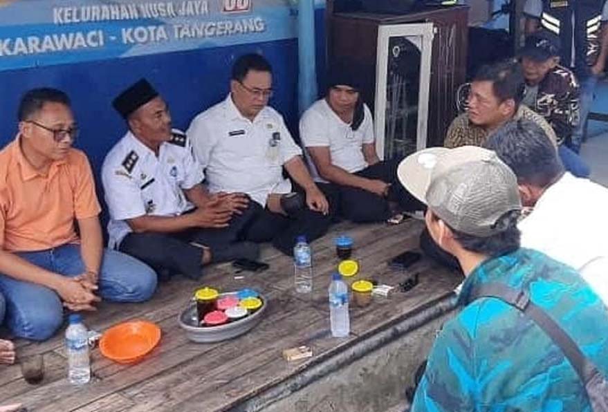 Anggota DPRD Kota Tangerang Dampingi PUPR Survey Penanganan Banjir
