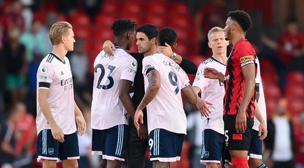 Bournemouth vs Arsenal 0-3: Martin Odegaard Mencetak Dua Gol