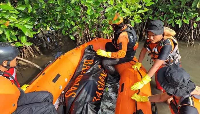 Tim SAR Temukan Korban Tenggelam di Muara Pertamina Tangerang