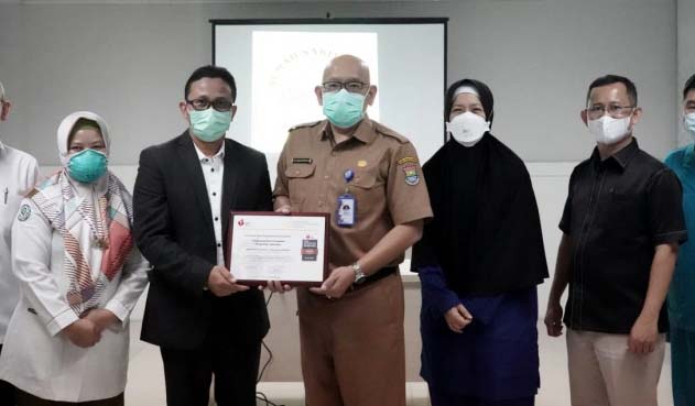 American Heart Association Beri Penghargaan ke RSU Kabupaten Tangerang