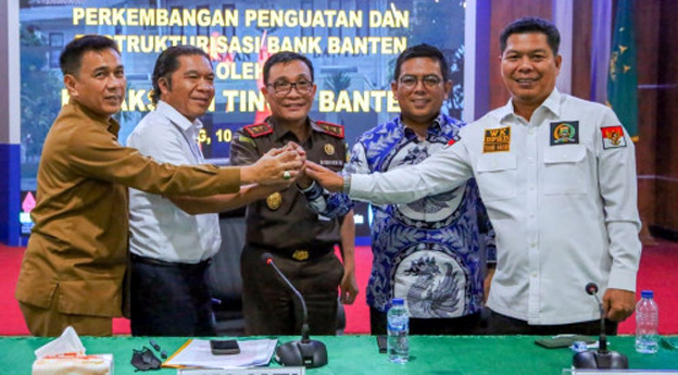 Pemprov Banten dan Kejati Tarik Klaim Asuransi Debitur Rp9,44 Miliar
