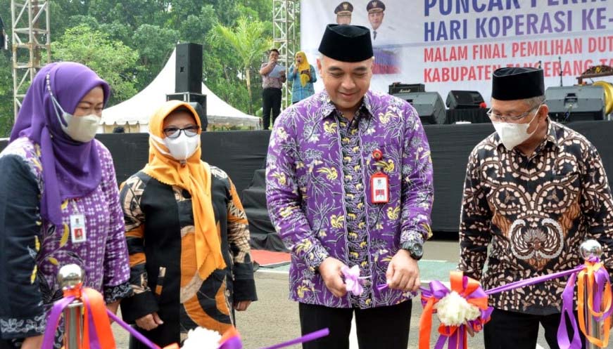 Bupati Zaki: Koperasi Tulang Punggung UMKM di Kabupaten Tangerang