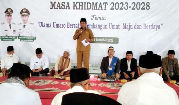 Walikota Syafrudin Hadiri Pengukuhan MUI Masa Khidmat 2023-2028