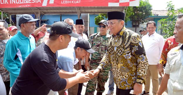 HUT ke-74 Kelurahan Pondok Aren, Benyamin: Terus Jaga Kekompakan