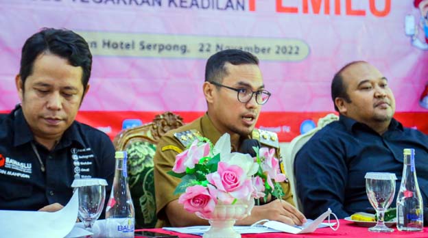 Hadiri Rakor Indeks Kerawanan Pemilu, Pilar Sampaikan Hal Ini