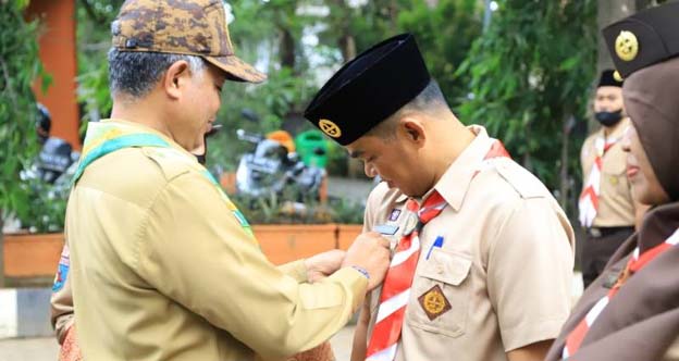 Kwarcab Pramuka Kota Tangerang Lantik Pengurus Saka Kalpataru