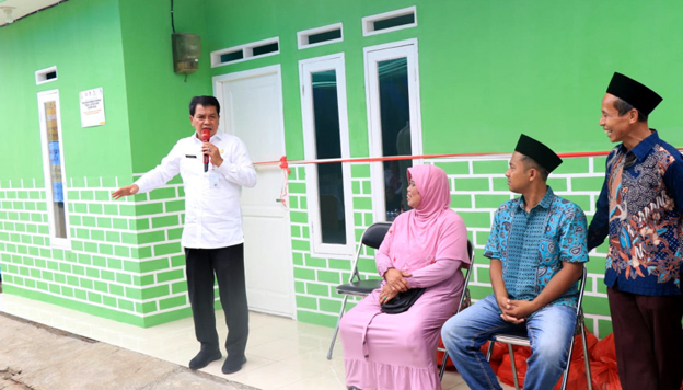 Sekda Resmikan Bedah Rumah Bantuan Baznas Kabupaten Tangerang