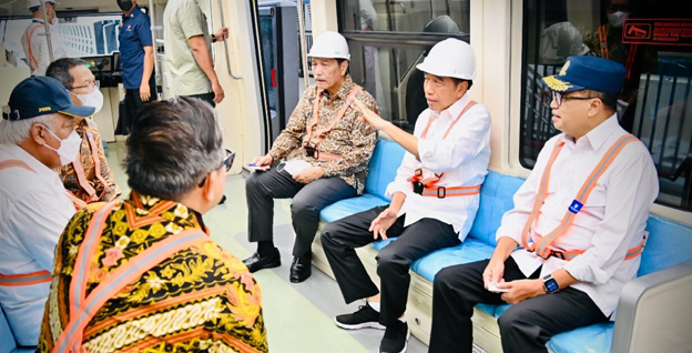 Jajal LRT Jabodebek, Presiden: Sangat Cepat dan Tanpa Masinis