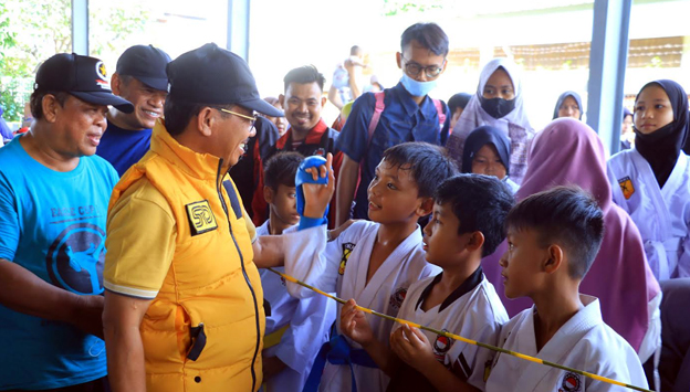 Sachrudin Buka Kejuaraan Karate EAGLE CUP 1 KKI Banten 2023