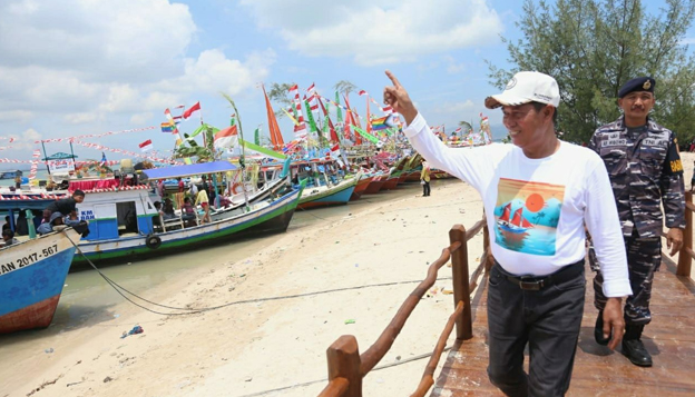 Walikota Syafrudin Apresiasi Pesta Laut Teluk Banten di Pulau Lima