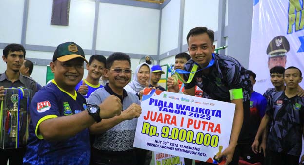 Kota Tangerang Sabet Juara pada Turnamen Hoki Piala Walikota