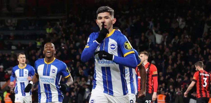 Bournemouth 0-2 Brighton: Julio Enciso Selesaikan Poin di Injury Time