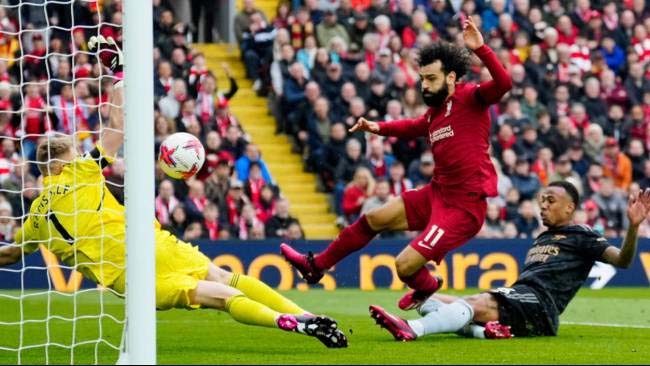 Liverpool vs Arsenal: The Gunners Harus Puas dengan Skor 2-2