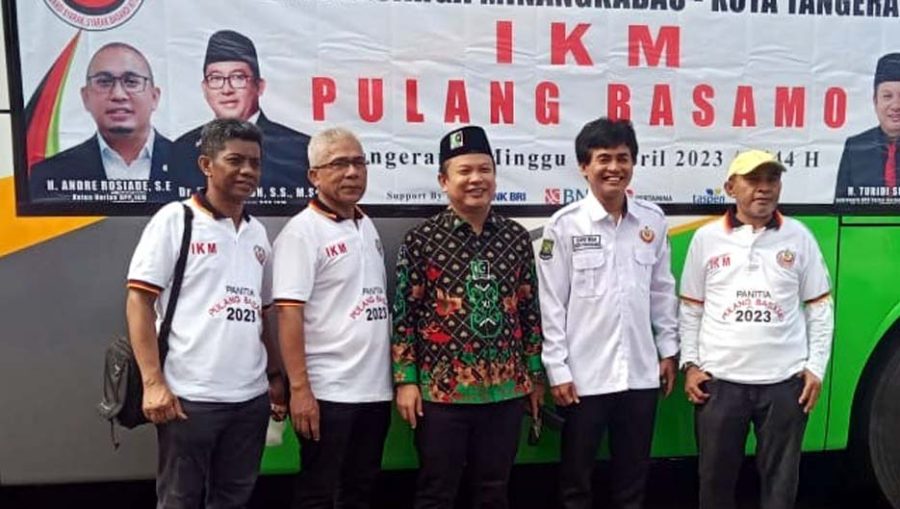 Turidi Susanto Lepas Ikatan Keluarga Minang Mudik Bersamo