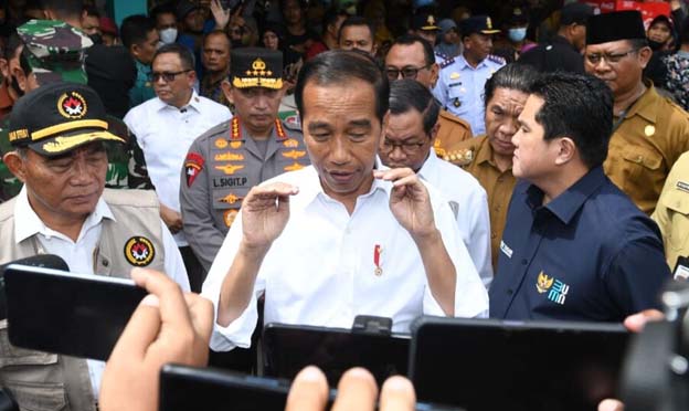 Al Muktabar Dampingi Presiden Tinjau Harga Kebutuhan Pokok di Cilegon