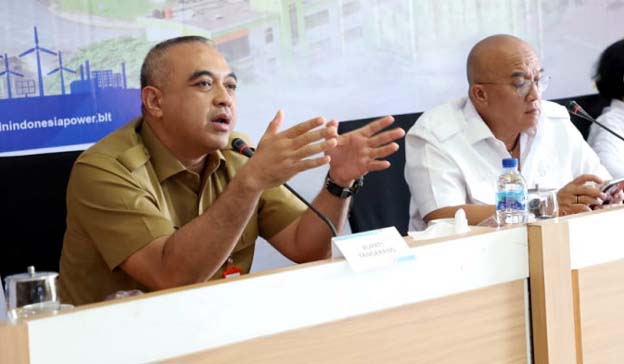 Bupati Zaki Hadiri Reses Komisi VII DPR di PLTU Lontar