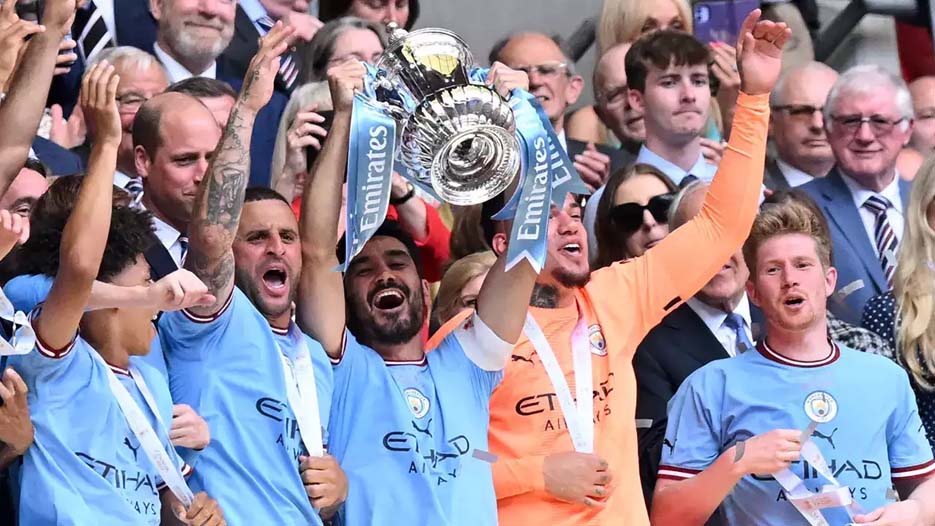 Manchester City vs Man Utd 2-1: The Citizens Juara Piala FA