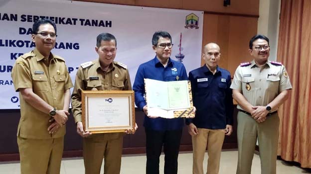 Pemkot Serang Hibahkan Tanah Untuk Pembangunan TVRI Stasiun