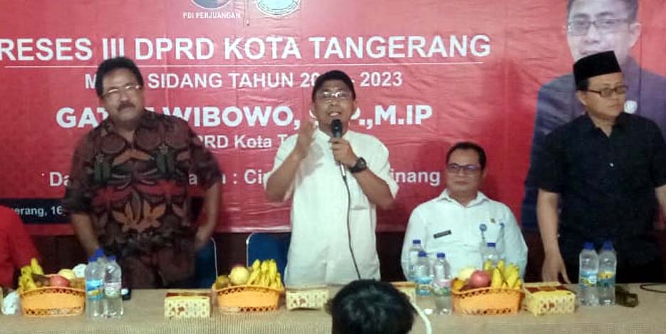 Ketua DPRD Kota Tangerang Gelar Reses di Panunggangan