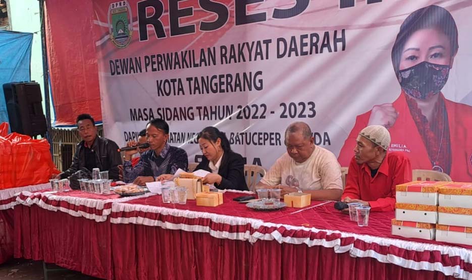 Anggota DPRD Kota Tangerang Epa Emilia Gelar Reses III di Karangsari