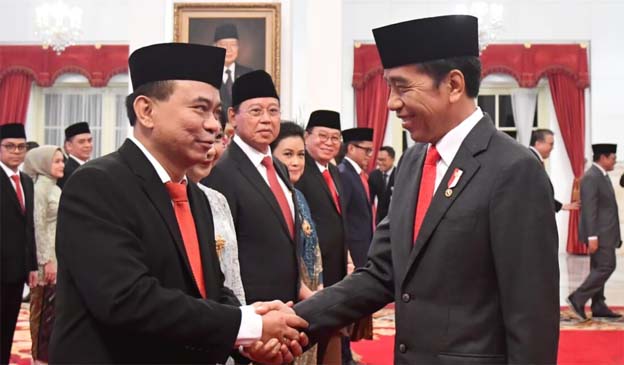 Presiden Jokowi Lantik Budi Arie Setiadi sebagai Menkominfo