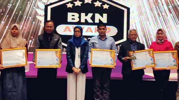 Kota Tangerang Meraih Lima Penghargaan BKN Award 2023