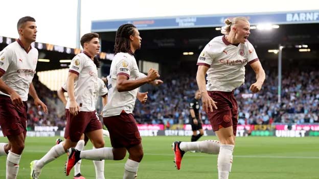 Pertandingan Liga Premier, Burnley vs Manchester City: Skor 0-3