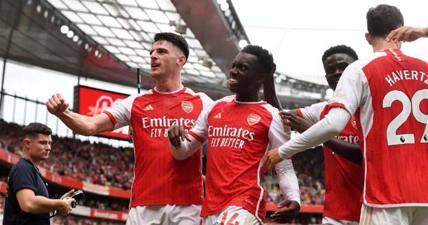 Liga Premier, Arsenal Cetak Kemenangan 2-1 Atas Nottingham Forest