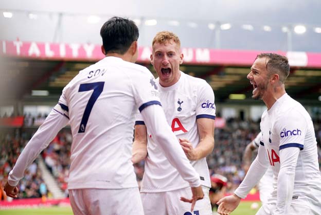 Bournemouth 0-2 Tottenham: James Maddison Mencetak Gol Pembuka