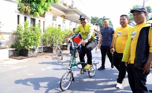 Sachrudin Hadiri Giat Car Free Day di Kecamatan Larangan