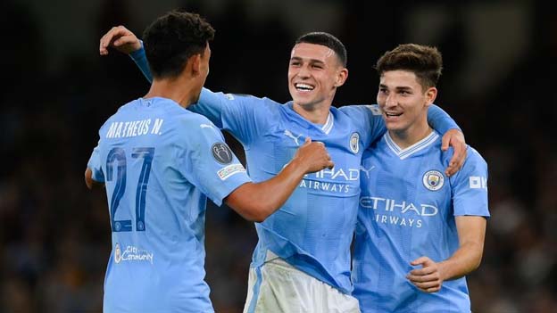 Hasil Pertandingan Manchester City vs Red Star Belgrade: Skor 3-1