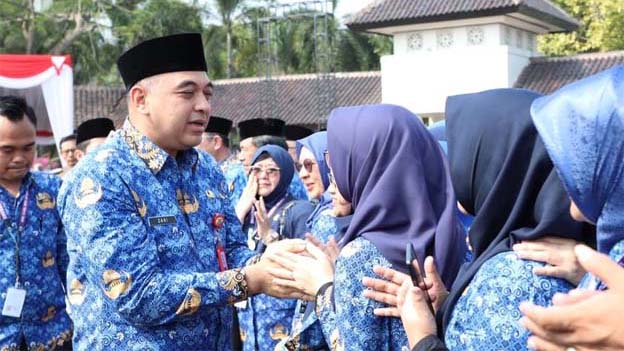 Bupati Zaki Lakukan Apel Terakhir di Masa Jabatannya