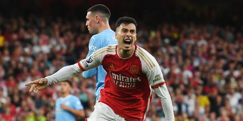 Arsenal vs Man City, Skor 1-0: Gabriel Martinelli Memastikan Kemenangan