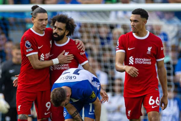 Brighton vs Liverpool, Skor 2-2: Dunk Memberi Albion Satu Poin