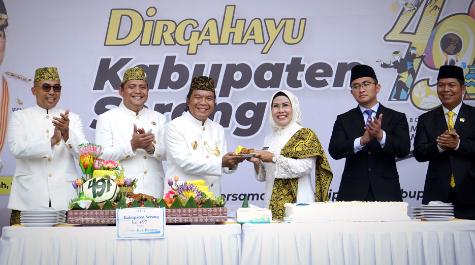 HUT ke-497 Kabupaten Serang, Kemajuan Daerah Diapresiasi