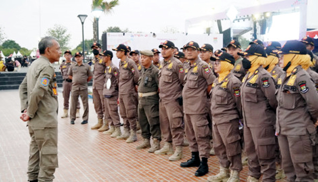 200 Personel Satpol PP Amankan HUT ke-391 Kabupaten Tangerang